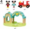 BRIO Micky Maus Bahnhof mit Aufnahmefunktion Станция Микки Мауса с функцией записи