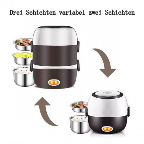 Yoyaxi Yoyaxi Reiskocher Elektrische Lunchbox multifunktional, gleichmassige Erwarmung, Gleichmassige Erwarmung rosa Электрический ланч-бокс для рисоварки Yoyaxi — многофункциональный, равномерный нагрев, — равномерный нагрев