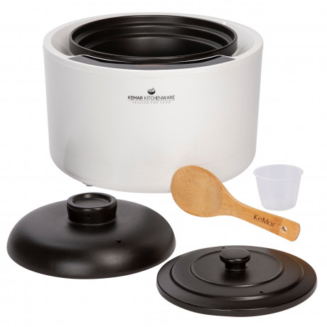 KeMar Kitchenware KeMar Kitchenware Multikocher KCC-280, 900 W, 2,50 l Schussel, Keramiktopf, Touchdisplay, 7 Programme, Timer KCC-280 KeMar Кухонная мультиварка KCC-280, 900 Вт, чаша 2,50 л, керамическая кастрюля, сенсорный дисплей, 7 программ, таймер