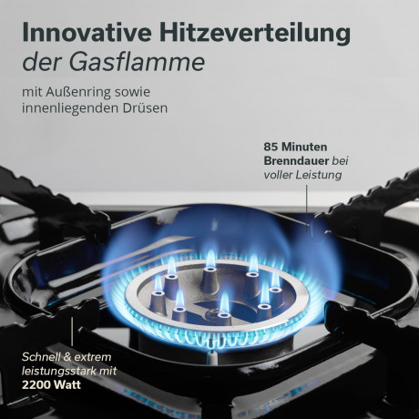 Skandika Skandika Gaskocher Brann 1-flammig, (1-St), robuster Campingkocher fur Gaskartuschen MSF-1A 227 g, Edelstahl Газовая плита Skandika Brann 1 пламя, (1 шт.), прочная походная плита для газовых баллончиков MSF-1A 227 г, нержавеющая сталь