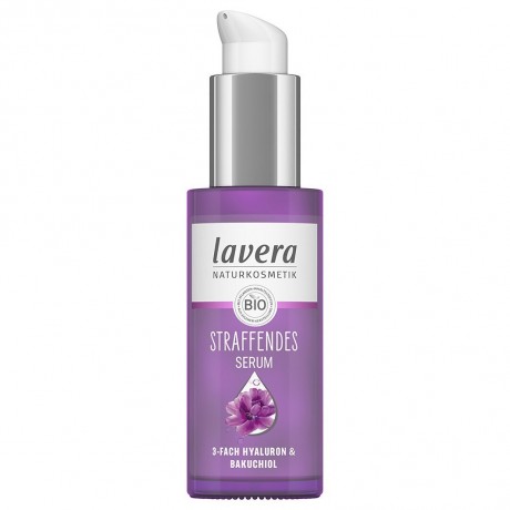 lavera Serum straffend 3fach Hyaluron & Bakuchiol  Укрепляющая сыворотка с тройной гиалуроном и бакучиолом