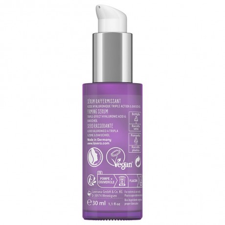 lavera Serum straffend 3fach Hyaluron & Bakuchiol  Укрепляющая сыворотка с тройной гиалуроном и бакучиолом