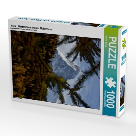 CALVENDO Puzzle CALVENDO Puzzle Horu : Herbststimmung am Matterhorn Пазл CALVENDO Puzzle Horu : Осеннее настроение на Маттерхорне