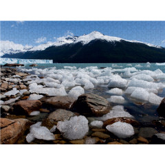 CALVENDO Puzzle CALVENDO Puzzle Eisschollen im Lago Agentino in Patagonien Пазл CALVENDO Puzzle Льдины в озере Агентино в Патагонии