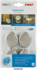 Reer дизайн линия защита углов, taupe, 8 шт