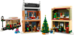 Lego Weihnachtlich geschmuckte Hauptstrasse Главная улица, украшенная к Рождеству