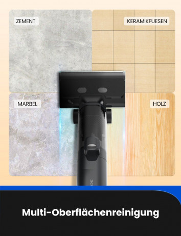 meeteu meeteu Nass-Trocken-Akkusauger 4-in-1 Kabellos mit Akku Staubsauger, 45 Minuten Laufzeit, automatische Reinigung  Беспроводной пылесос Meeteu для влажной и сухой уборки, беспроводной пылесос 4-в-1 с аккумулятором, время работы 45 минут, автоматичес