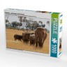 CALVENDO Puzzle CALVENDO Puzzle Elefanten....unterwegs in der Savanne Пазл CALVENDO Puzzle Elephants....по дороге в саванне