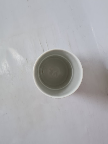 Ваза винтажная Edelstein Bavaria, белый фарфор с фактурным узором, 22 x 8,5 см, Германия, 1960-70гг.