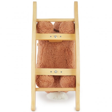 bieco Schaukelpferd Plusch Pferd Schaukeltier 60 cm Baby Wippe Holz Spielzeug ab 9M Schaukeltiere Лошадка-качалка Плюшевая лошадка-качалка 60 см Детская качалка Деревянная игрушка от 9M Животные-качалки