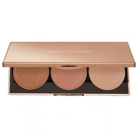 Nude by Nature Highlight Palette Highlighter Paletten, 1 шт.