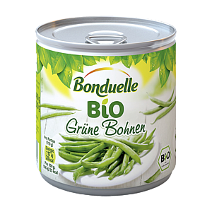 Bonduelle органическая зеленая фасоль 220г