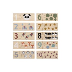 KINDSGUT Lernspiel Zahlen Lernspiele Развивающие игровые номера развивающие игры