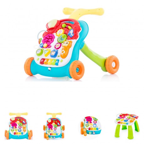 chipolino Lauflernwagen 2 in 1 Multi Spieltisch mit Melodien Lauflernwagen Ходунки 2 в 1 многофункциональный игровой стол с мелодиями Ходунки
