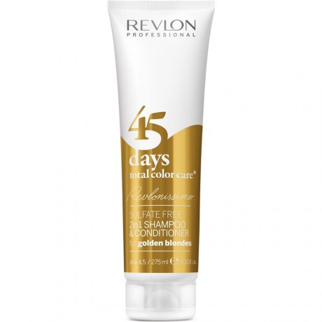 Revlon (Ревлон)  Professional Revlon (Ревлон) issimo 45 Days Shampoo Шампунь против перхоти & Conditioner Кондиционер Golden Blondes, 275 мл