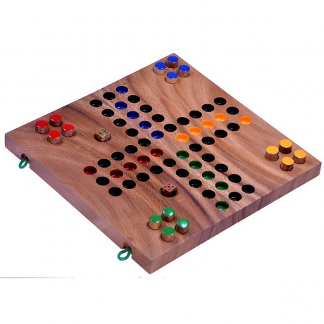 LOGOPLAY Ludo Gr. L fur 2 bis 4 Spieler Людо Гр. L для 2-4 игроков