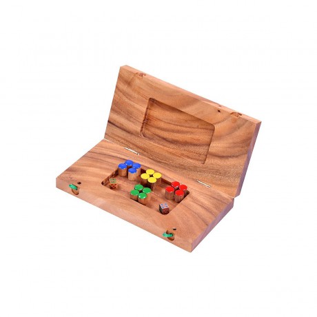 LOGOPLAY Ludo Gr. L fur 2 bis 4 Spieler Людо Гр. L для 2-4 игроков