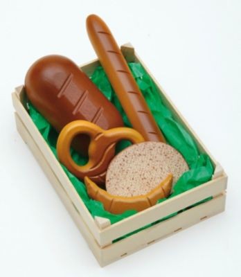 ERZI Spiellebensmittel Backwaren in Stiege Играть в выпечку на лестнице