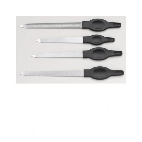 Hans Kniebes Nagelfeilen Пилочка для ногтей Saphir-Nagelfeile, 18 см, gross/fein, 1 шт.