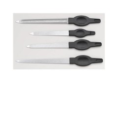 Hans Kniebes Nagelfeilen Пилочка для ногтей Saphir-Nagelfeile, 18 см, gross/fein, 1 шт.