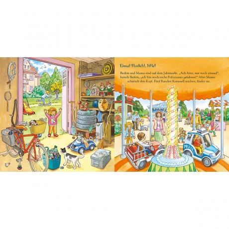 Carlsen Verlag Lesemauschen: Erzahl mir von Bagger Закладка: Расскажи мне о Бэггере