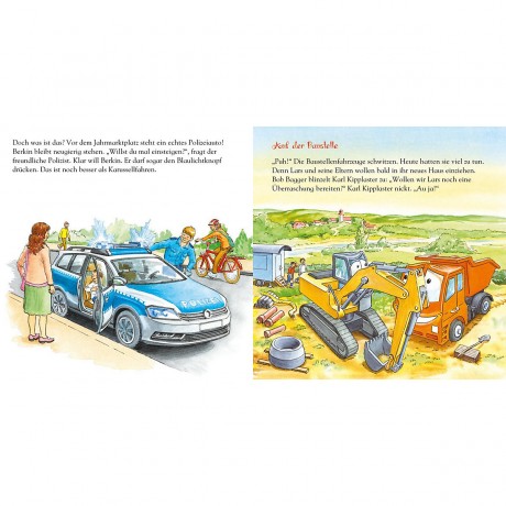 Carlsen Verlag Lesemauschen: Erzahl mir von Bagger Закладка: Расскажи мне о Бэггере