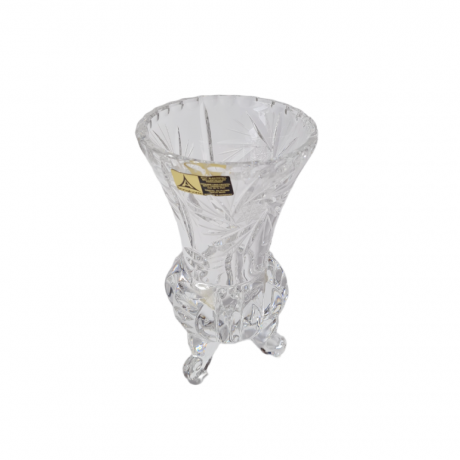 Anna Hutte Хрустальная ваза, 9,5см x 16см, Германия, 1970-80гг.