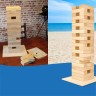 Toyfel Wackelturm Riski 70cm Kiefernholz 54 Blocke mit Unterlegplatte Шатающаяся башня Riski 70см из сосны 54 блока с опорной плитой