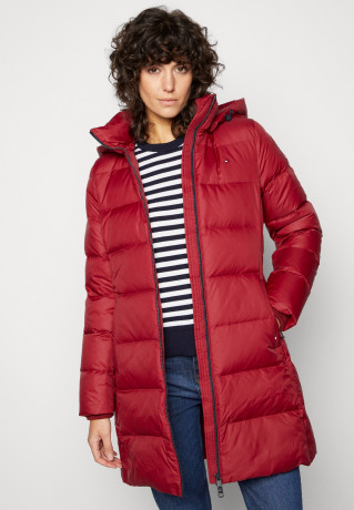 Tommy Hilfiger BAFFLE Down coat rouge BAFFLE Пуховик румяна