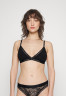 Tommy Hilfiger UNLINED  Triangle bra black UNLINED Бюстгальтер с треугольными чашечками черный