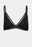 Tommy Hilfiger UNLINED  Triangle bra black UNLINED Бюстгальтер с треугольными чашечками черный
