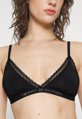 Tommy Hilfiger UNLINED  Triangle bra black UNLINED Бюстгальтер с треугольными чашечками черный