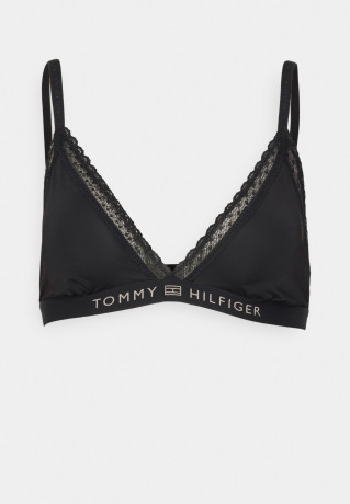 Tommy Hilfiger UNLINED  Triangle bra black UNLINED Бюстгальтер с треугольными чашечками черный