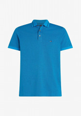 Tommy Hilfiger KURZARM Polo shirt blau ПОЛО С КОРОТКИМ РУКАВОМ синий