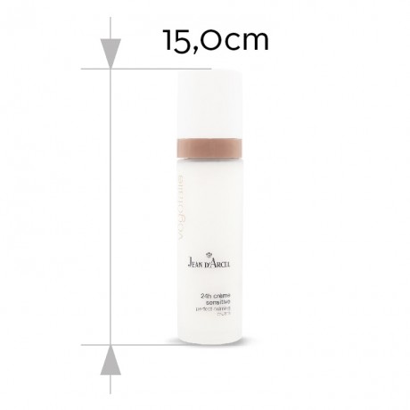 JEAN D'ARCEL 24h creme sensitive  VEGETALIE 24Std Gesichtscreme 100% rein pflanzlich lindert Faltchen  24-часовой крем для чувствительной кожи VEGETALIE 24-часовой крем для лица 100% чисто растительный уменьшает морщины