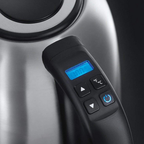 RUSSELL HOBBS RUSSELL HOBBS Wasserkocher Elektrischer Wasserkocher mit LED-Licht Russell Hobbs 21040-70 Edelsta  Чайник RUSSELL HOBBS Электрический чайник со светодиодной подсветкой Russell Hobbs 21040-70 нержавеющая сталь