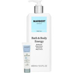 Marbert (Марберт) Bath & Body Energy Body Lotion Лосьон для тела, + AquaBooster Serum 15 мл / 400 мл
