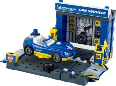 klein Michelin Service-Station mit Auto СТО Мишлен с автомобилем