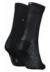 Tommy Hilfiger 2 PACK Socks black 2 УПАКОВКИ носков черный