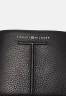 Tommy Hilfiger CENTRAL FLAP AND COIN UNISEX Wallet black ЦЕНТРАЛЬНЫЙ КЛАПАН И МОНЕТ УНИСЕКС Бумажник черный