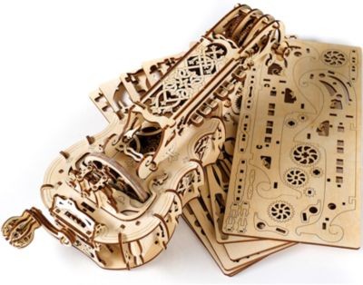 UGEARS Modellbausatz HURDY-GURDY \/ DREHLEIER Комплект моделей HURDY-GURDY / DREHLEIER