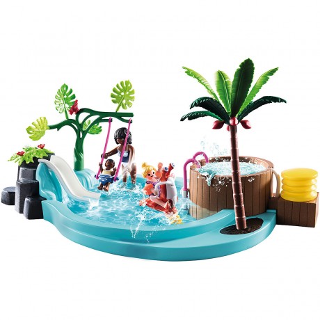 PLAYMOBIL PLAYMOBIL 70611 Kinderbecken mit Whirlpool PLAYMOBIL 70611 детский бассейн с джакузи