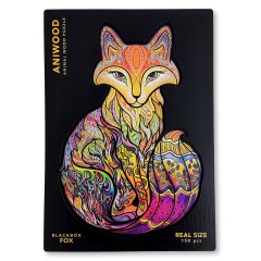 ANIWOOD Holz-Puzzle Fuchs M (150 Teile) Деревянный Пазл Лисица М (150 деталей)