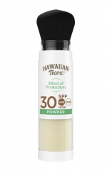 Hawaiian Tropic Mineral Powder Brush LSF 30,  Кисть c минеральной пудрой SPF 30,  со 100% минеральными фильтрами, 4,3г