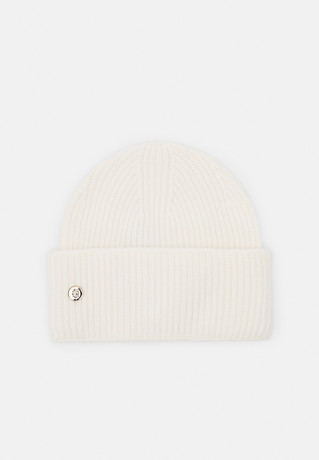 Tommy Hilfiger ELEVATED BEANIE Beanie ivory ПОВЫШЕННАЯ ШАПКА Шапочка слоновая кость