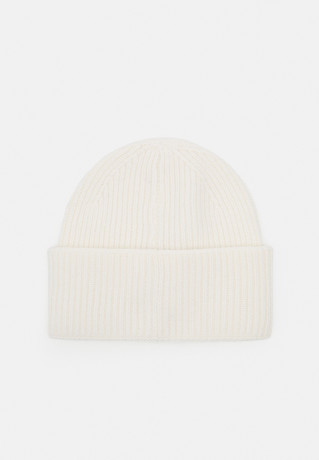 Tommy Hilfiger ELEVATED BEANIE Beanie ivory ПОВЫШЕННАЯ ШАПКА Шапочка слоновая кость
