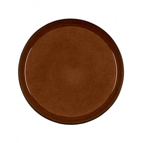 Bitz Bitz Gastro black / amber Speiseteller 27 cm Обеденная тарелка Bitz Gastro черная/янтарная 27 см