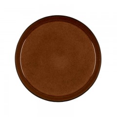 Bitz Bitz Gastro black / amber Speiseteller 27 cm Обеденная тарелка Bitz Gastro черная/янтарная 27 см