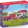 Schleich Schleich Horse Club 42535 Abenteuer mit Auto und Pferdeanhanger Schleich Horse Club 42535 приключение с автомобилем и конным прицепом