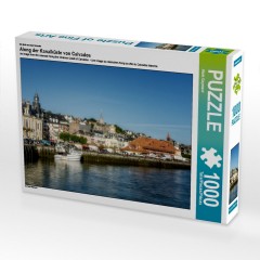 CALVENDO Puzzle CALVENDO Puzzle Along der Kanalkuste von Calvados Пазл CALVENDO Puzzle Вдоль Ла-Манша Побережье Кальвадоса